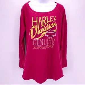 Harley Davidson Portland Long Sleeve Tee Size L